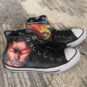 Converse Men’s Hi-Top Superman Trainers